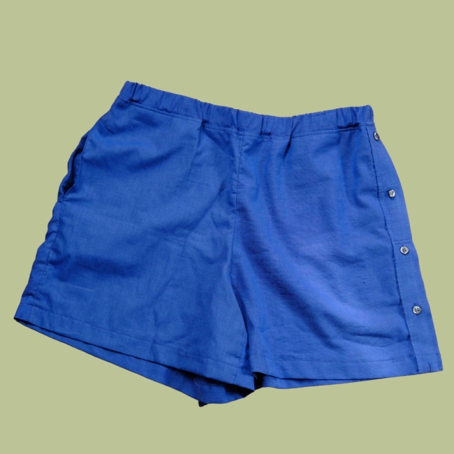 short chemise s/m - bleu