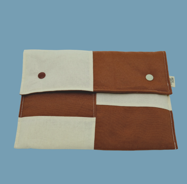 pochette A5 - patchwork