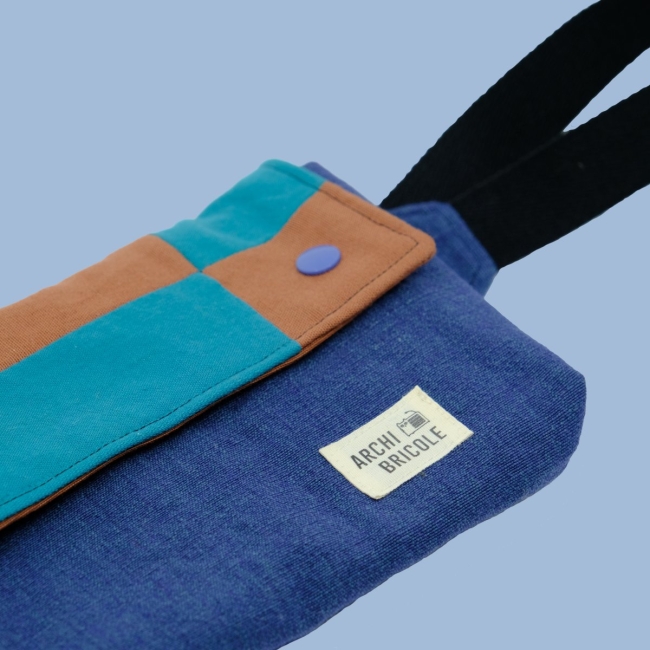 banane pochette - patchwork